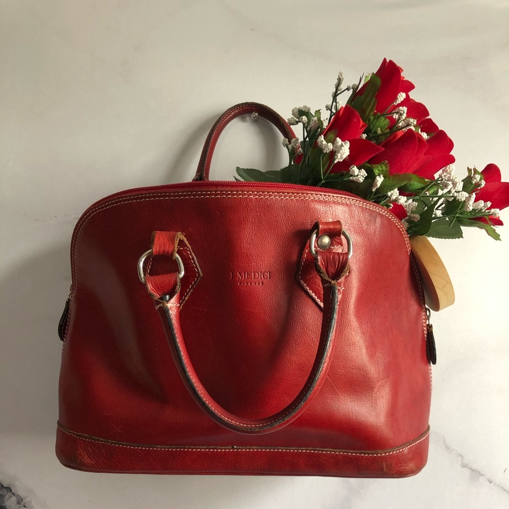 I Medici Red Bag